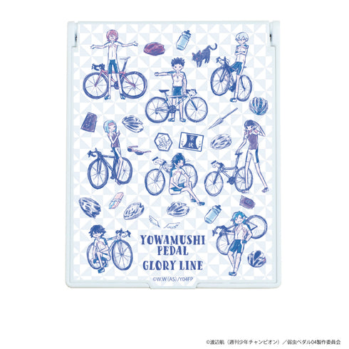 『弱虫ペダル GLORY LINE』デカキャラミラー 02/ライバル校ver. 集合デザイン(グラフアート)